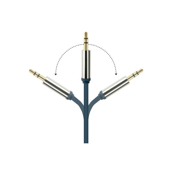 Alcasa GC-M0039 / 3.5mm / Male / 3.5mm / Male / Copper