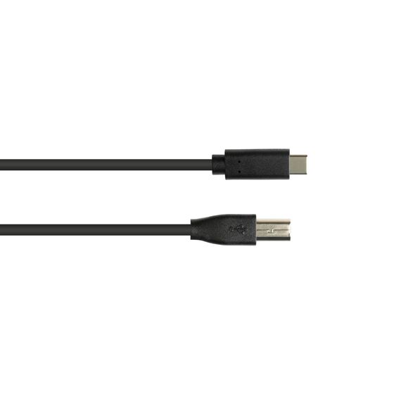 Alcasa 2510-CB005 / 0.5 m / USB C / USB B / USB 2.0 / 0.48 Gbit/s