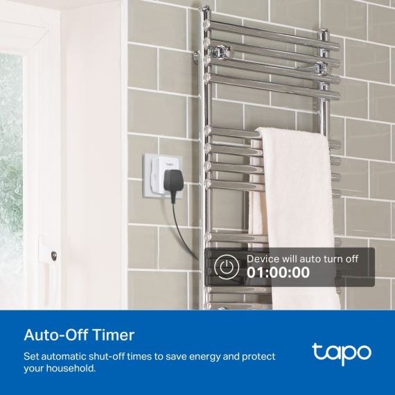 Tapo P110M V1 - Smart plug - wireless - 802.11b/g/n, Bluetooth -