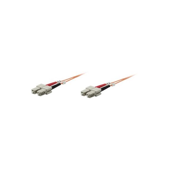 Intellinet Fiber Optic Patch Cable, OM1, SC/SC, 1m, Oran | 515818