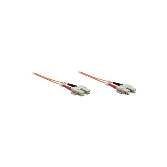 Intellinet Fiber Optic Patch Cable, OM1, SC/SC, 1m, Oran | 515818