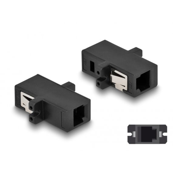 Delock - Network coupler - MT-RJ (F) to MT-RJ (F) - fibre | 87933