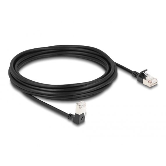 Delock - Network cable - RJ-45 (M) down-angled to RJ-45 ( | 80308