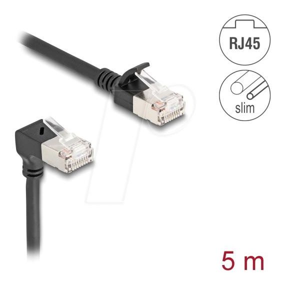Delock - Network cable - RJ-45 (M) down-angled to RJ-45 ( | 80308