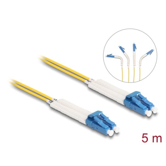 Delock - Network cable - LC single-mode (M) angled to LC  | 88073
