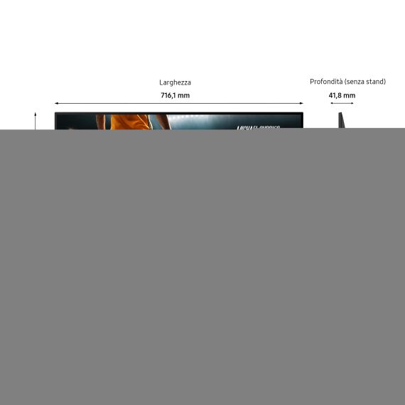 Samsung S32DM700UU - M70D Series - LED monitor - | LS32DM700UUXEN