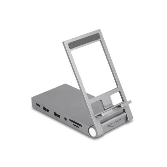 Delock - Docking station + notebook/tablet stand - USB-C  | 88199