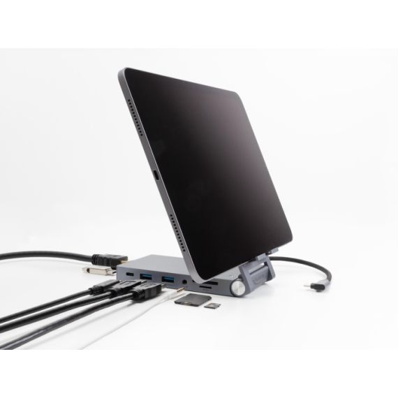 Delock - Docking station + notebook/tablet stand - USB-C  | 88199