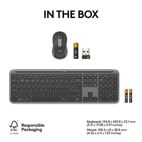 Logitech Signature Slim Combo MK950 for Business - K | 920-012508