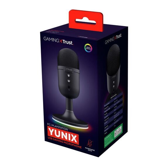 Trust GXT 234P Yunix, Table microphone, 32 dB, 100 - 1600 | 25372