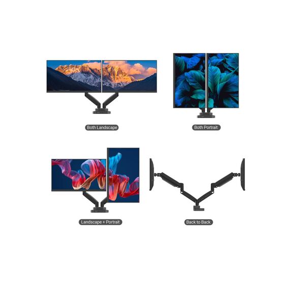 j5create JTSA302 - Mounting kit (monitor arm, clamp m | JTSA302-N