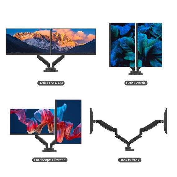 j5create JTSA302 - Mounting kit (monitor arm, clamp m | JTSA302-N