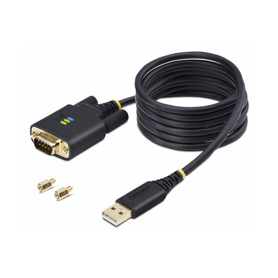 StarTech.com 6.6ft (2m) USB to Serial Adapter | 1P6FFC-USB-SERIAL