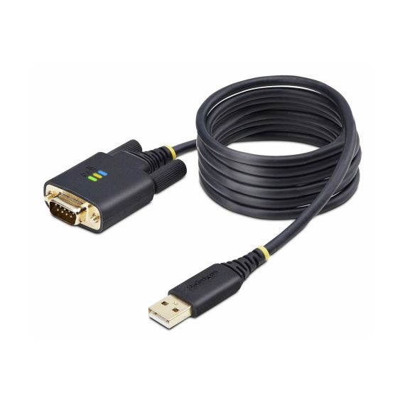 StarTech.com 6.6ft (2m) USB to Serial Adapter | 1P6FFC-USB-SERIAL