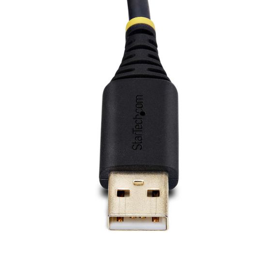 StarTech.com 6.6ft (2m) USB to Serial Adapter | 1P6FFC-USB-SERIAL