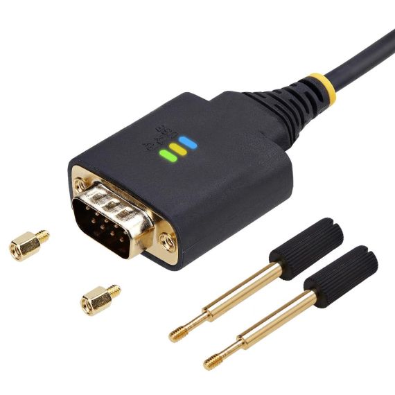 StarTech.com 6.6ft (2m) USB to Serial Adapter | 1P6FFC-USB-SERIAL