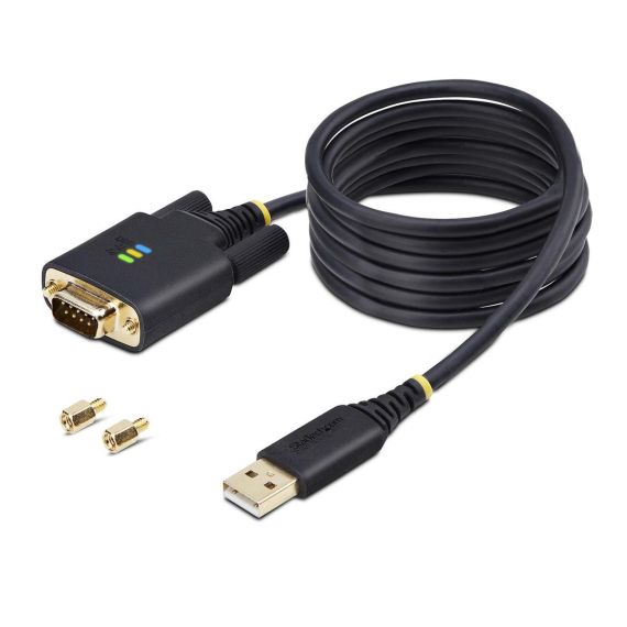 StarTech.com 6.6ft (2m) USB to Serial Adapter | 1P6FFC-USB-SERIAL