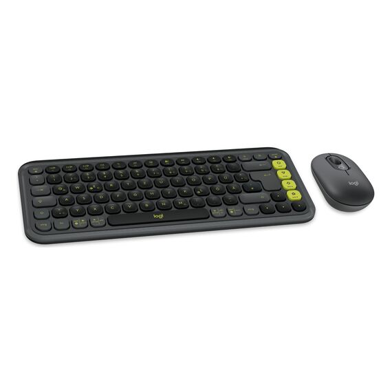 Logitech POP Icon Combo - Keyboard and mouse set - w | 920-013106