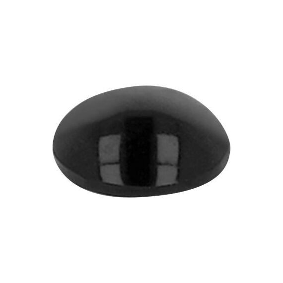 DeLOCK - Rubber feet - black | 18307
