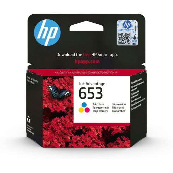 HP 653 - 5 ml - colour (cyan, magenta, yellow) - or | 3YM74AE#BHK