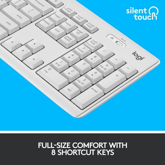 Logitech MK295 Silent - Keyboard and mouse set - wir | 920-009820