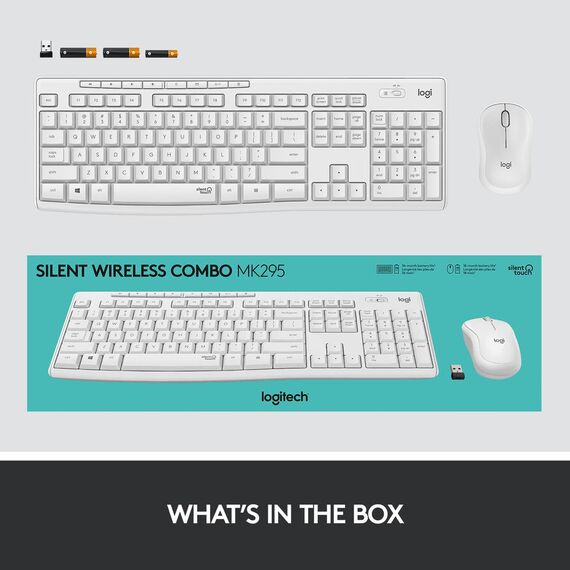 Logitech MK295 Silent - Keyboard and mouse set - wir | 920-009820