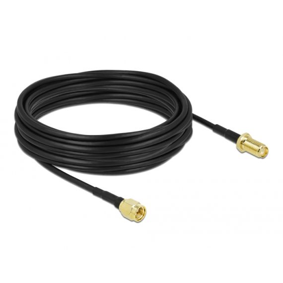 Delock - Antenna extension cable - SMA plug to SMA female | 90429