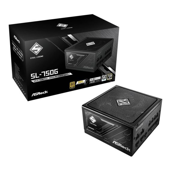 ASRock Steel Legend SL750G 750W ATX 80+ Gold 90UXS075GFEAAA
