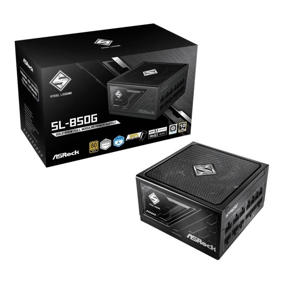 ASRock Steel Legend SL850G 850W ATX 80+ Gold 90UXS085GFEAAA