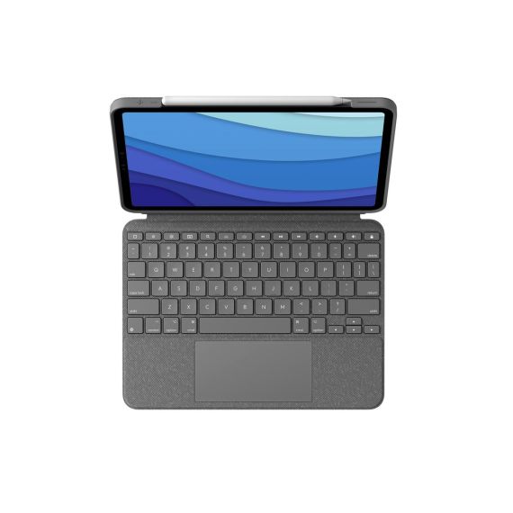 Logitech Combo Touch - Keyboard and folio case - wit | 920-010147