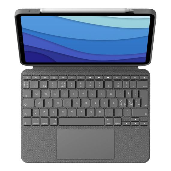 Logitech Combo Touch - Keyboard and folio case - wit | 920-010147