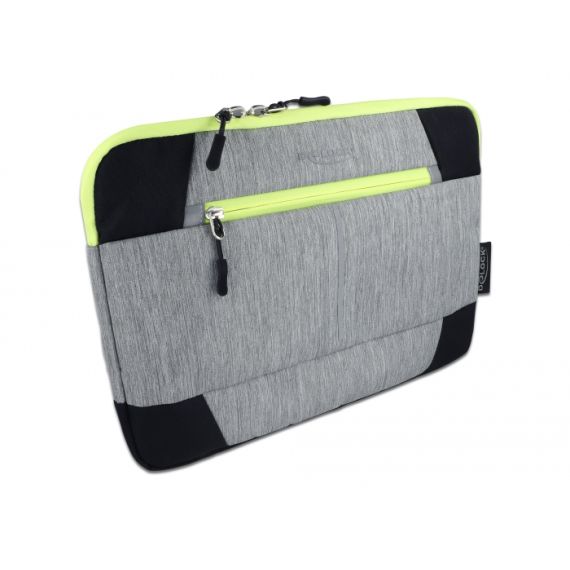 Delock - Notebook sleeve - 13.3" - grey, black, yellow | 18410