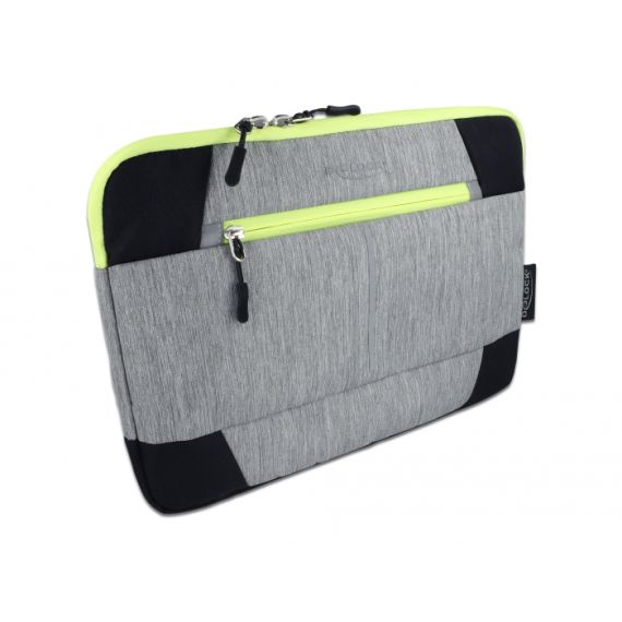 Delock - Notebook sleeve - 13.3" - grey, black, yellow | 18410