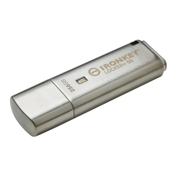 Kingston IronKey Locker+ 50 - USB flash drive - en | IKLP50/256GB