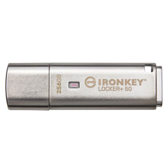 Kingston IronKey Locker+ 50 - USB flash drive - en | IKLP50/256GB