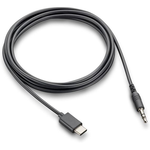Poly - USB-C to headphone jack adapter - 24 pin USB-C m | 9C6M4AA