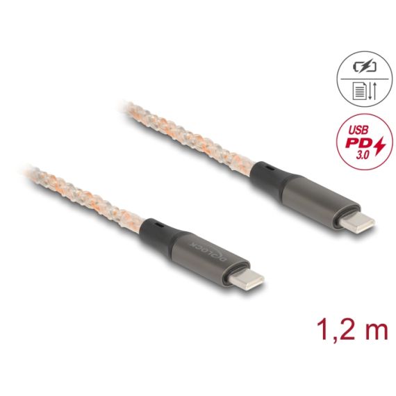 Delock - USB cable - 24 pin USB-C (M) to 24 pin USB-C (M) | 88288