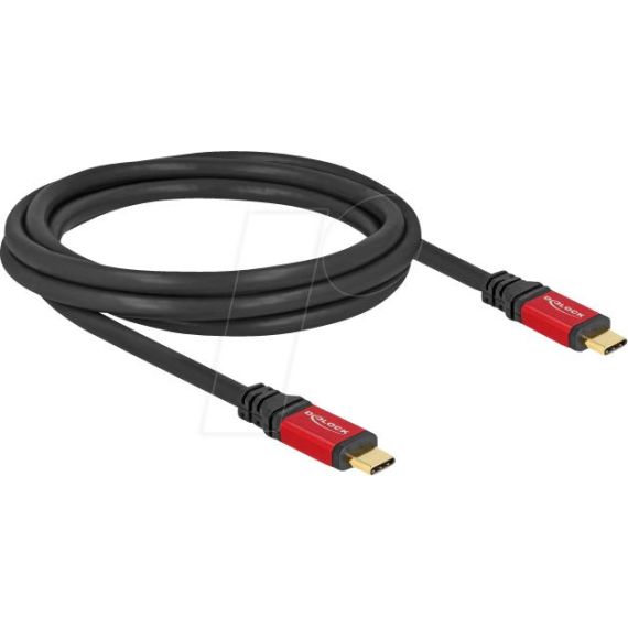 Delock - USB cable - 24 pin USB-C (M) to 24 pin USB-C (M) | 80051