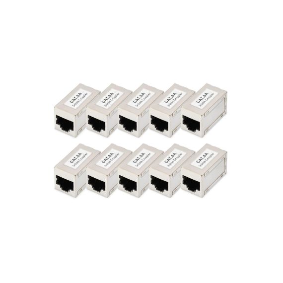 Digitus CAT 6A modular couplers, shielded -10 piece | DN-93905-10