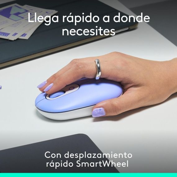 Logitech POP - Mouse - customisable emoji - optical  | 910-007414