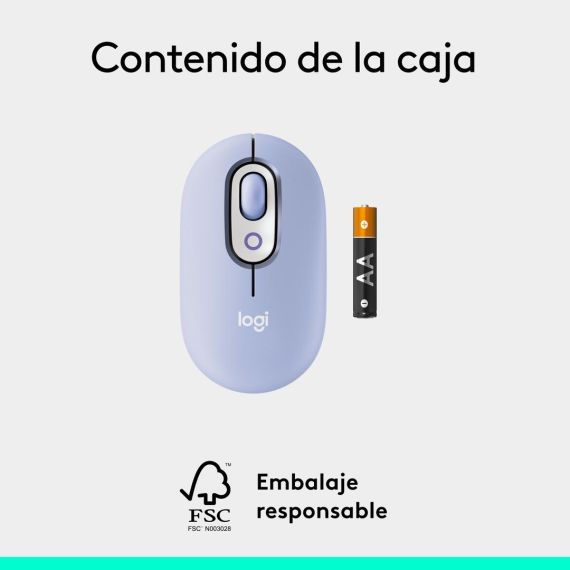 Logitech POP - Mouse - customisable emoji - optical  | 910-007414