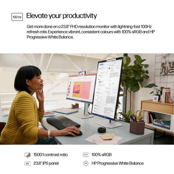HP 524pf - Series 5 Pro - LED monitor - 24" (23.8"  | 9D9L6UT#ABB