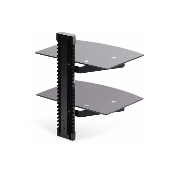 StarTech.com Dual Floating Wall-Mounted AV  | 2B-WALL-MOUNT-SHELF