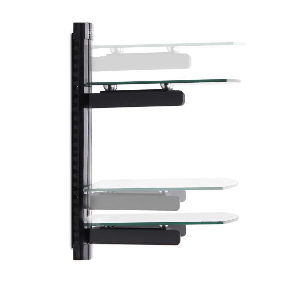 StarTech.com Dual Floating Wall-Mounted AV  | 2B-WALL-MOUNT-SHELF