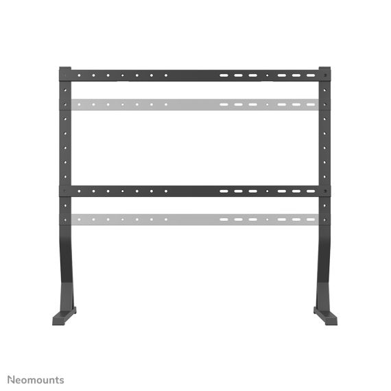 Neomounts DS45-430BL18 - Stand - fixed - for TV - steel - black -
