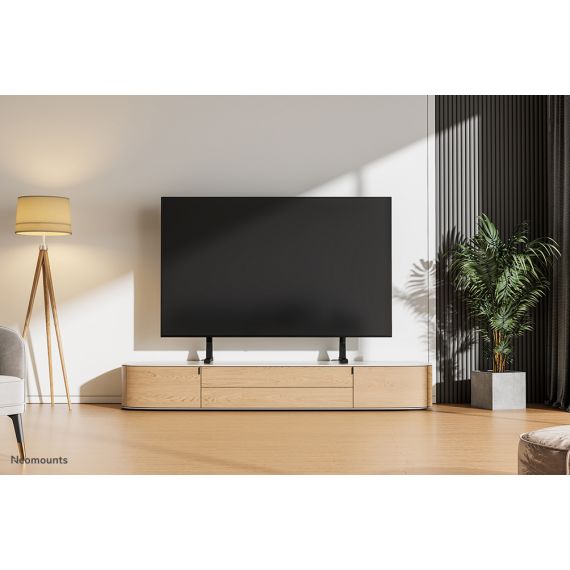 Neomounts DS45-430BL18 - Stand - fixed - for TV - steel - black -
