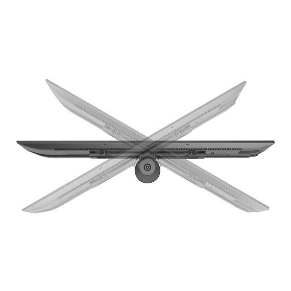 Neomounts DS42-430BL14 - Stand - bolt-down - for TV - steel - bla