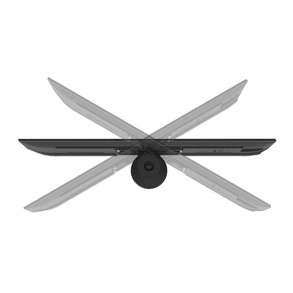 Neomounts DS42-430BL12 - Stand - bolt-down - for TV - steel - bla