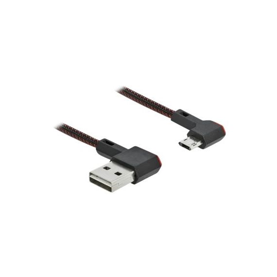 DeLOCK Easy - USB cable - USB (M) 90° angled, reversible  | 85270