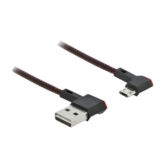 DeLOCK Easy - USB cable - USB (M) 90° angled, reversible  | 85270